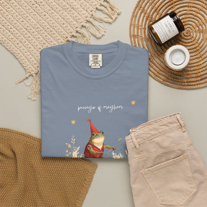 Comfort Colors 1717 Purveyor of Mayhem Frog Wizard Bike Tee