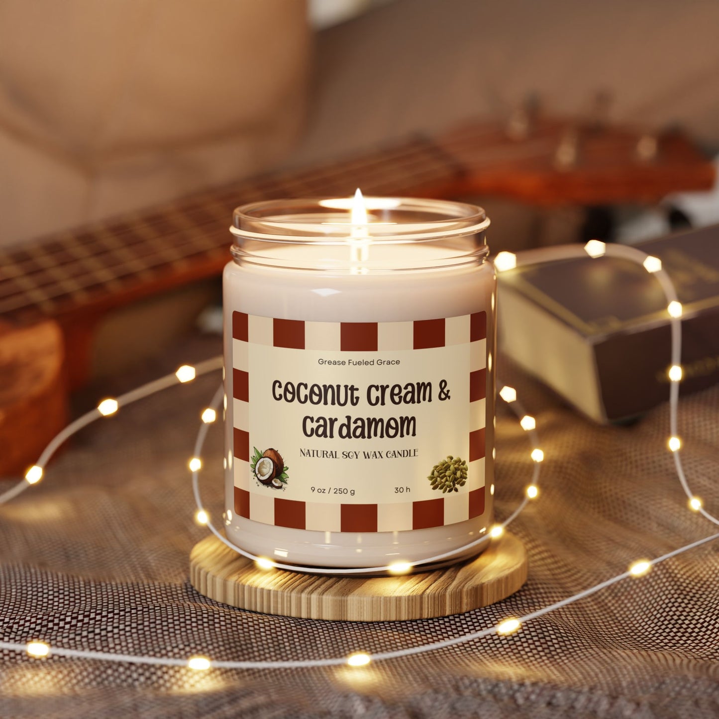 Grease Fueled Grace 7 Scented Soy Candles — 9oz