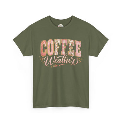 Coffee Weather T-Shirt — Cozy Coffee Lovers Tee (S-5X)