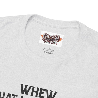 Funny Introvert Rooster T-Shirt | “Whew That Was Close I Almost Had to Socialize” Graphic Tee | Sarcastic Chicken Shirt