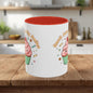 Cupcake Mug - "Small Joys, Big Smiles" Cute Kawaii Accent Coffee Mug/ Gift Mug (11/15oz)