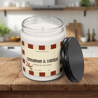 Grease Fueled Grace 7 Scented Soy Candles — 9oz