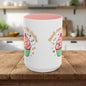 Cupcake Mug - "Small Joys, Big Smiles" Cute Kawaii Accent Coffee Mug/ Gift Mug (11/15oz)
