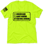 Working Hard - Safety T-Shirt
