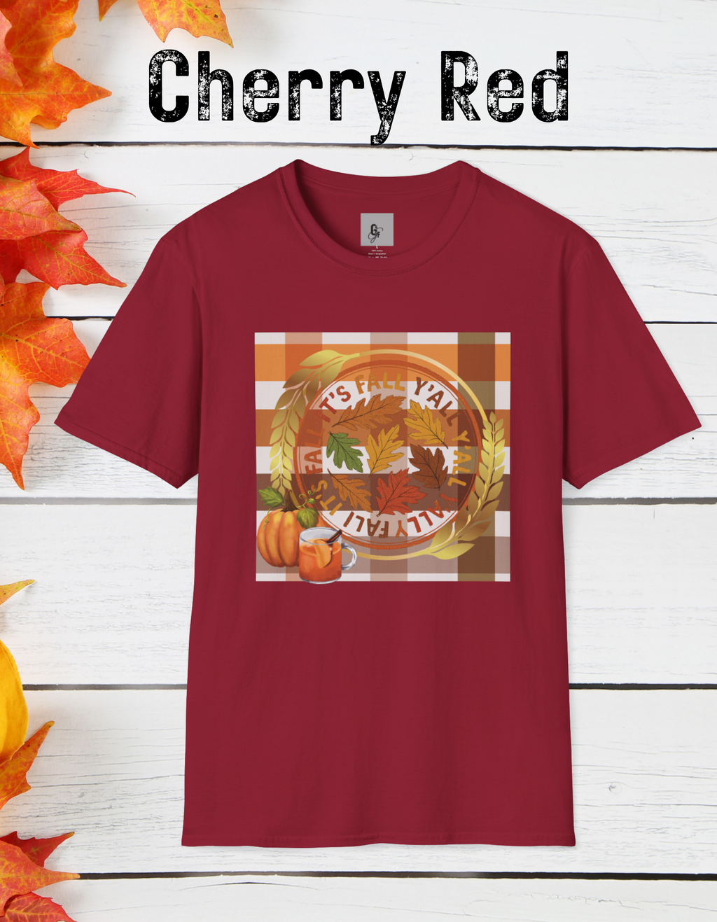 🍂 “It’s Fall Y’all” Tee, Autumn Vibes T-Shirt, Fall-Themed Tee, Unisex Casual Tee, Pumpkin Shirt, Thanksgiving Apparel, Cozy Fall Outfit