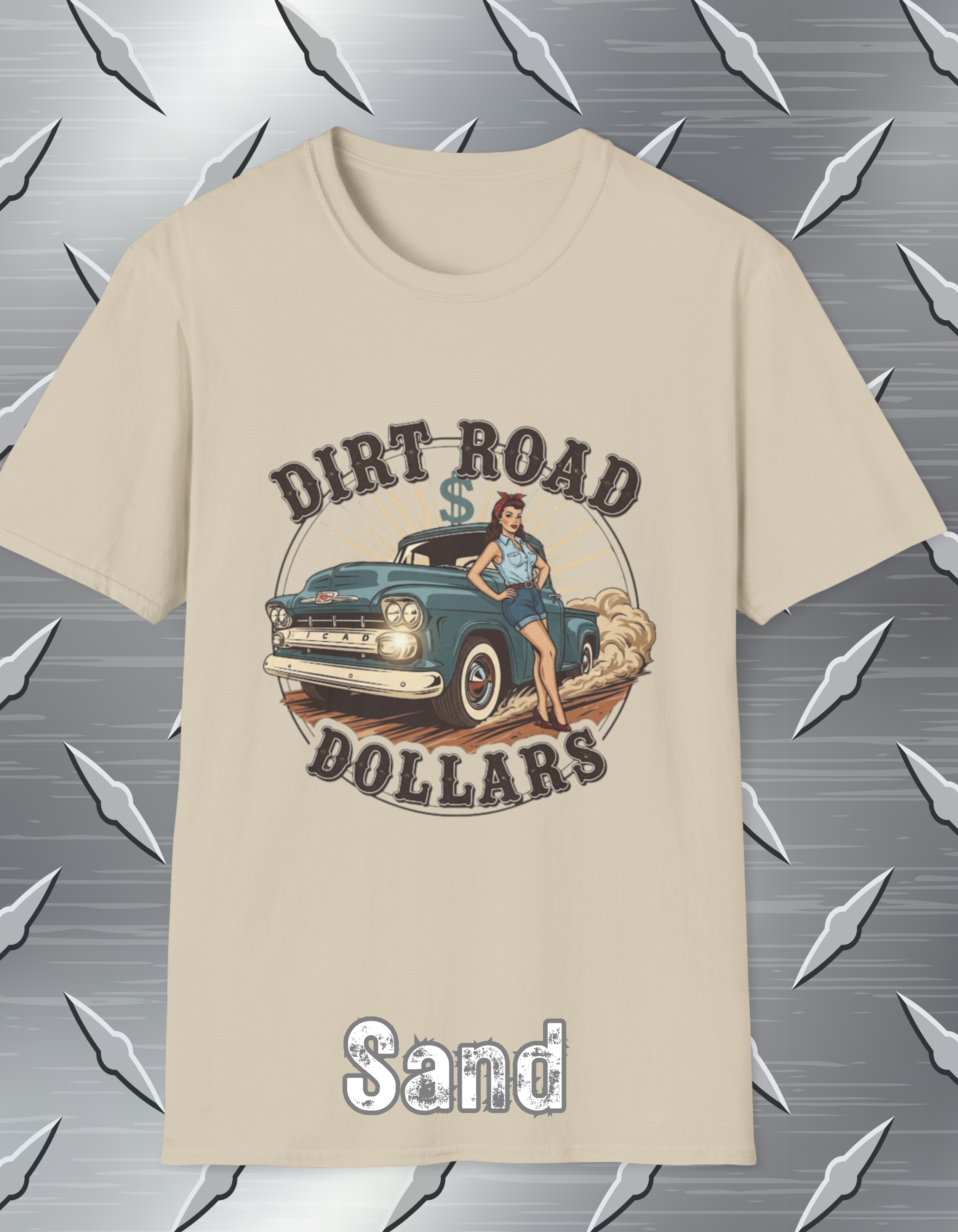 Dirt Road Dollars T-Shirt, Vintage Dirt Road Tee