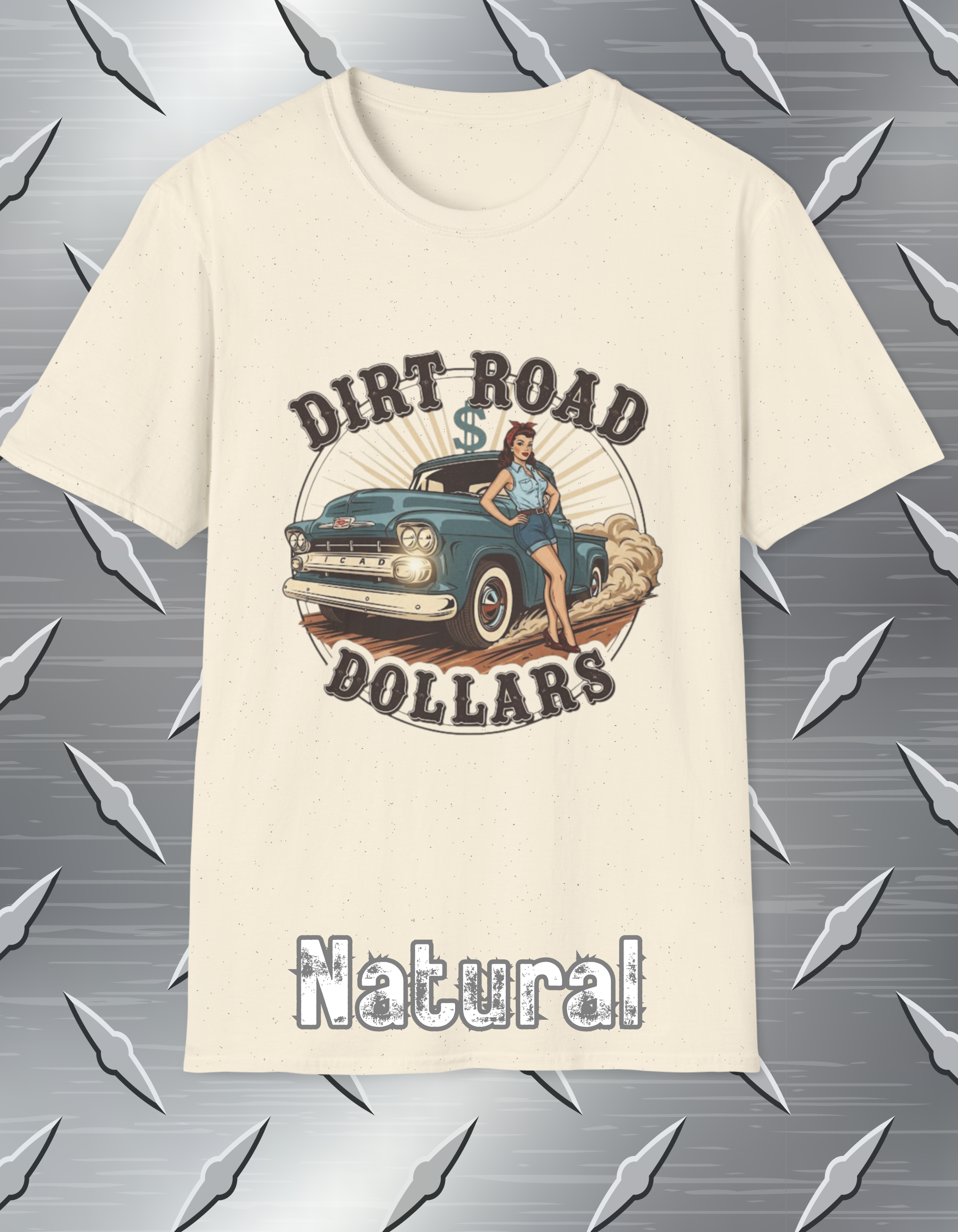 Dirt Road Dollars T-Shirt, Vintage Dirt Road Tee