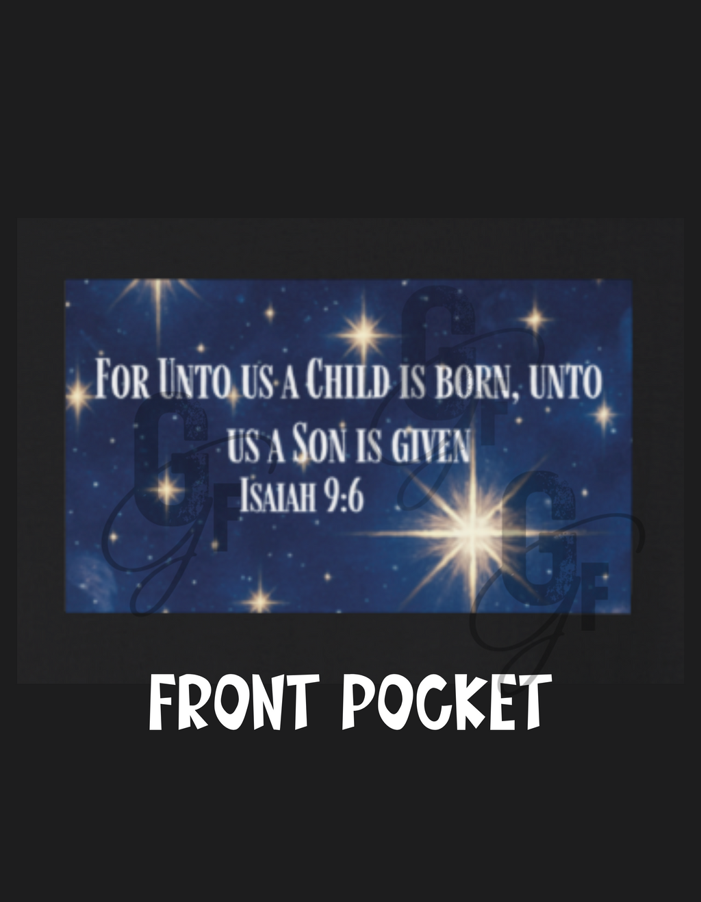 For Unto Us  T-Shirt - Perfect for Christmas, Christians, Birthday Gifts, Inspirational Fashion