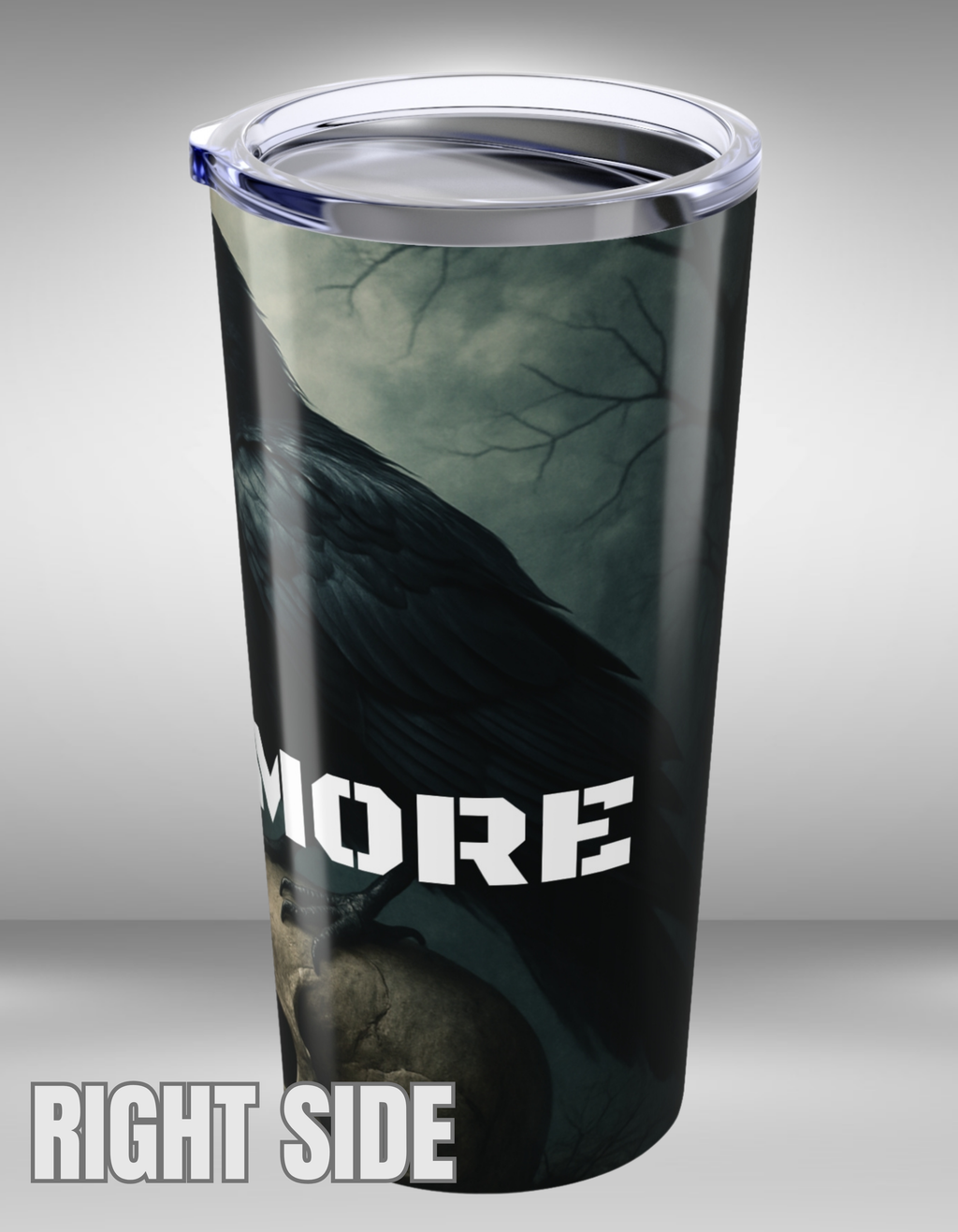 Gothic Raven Tumbler