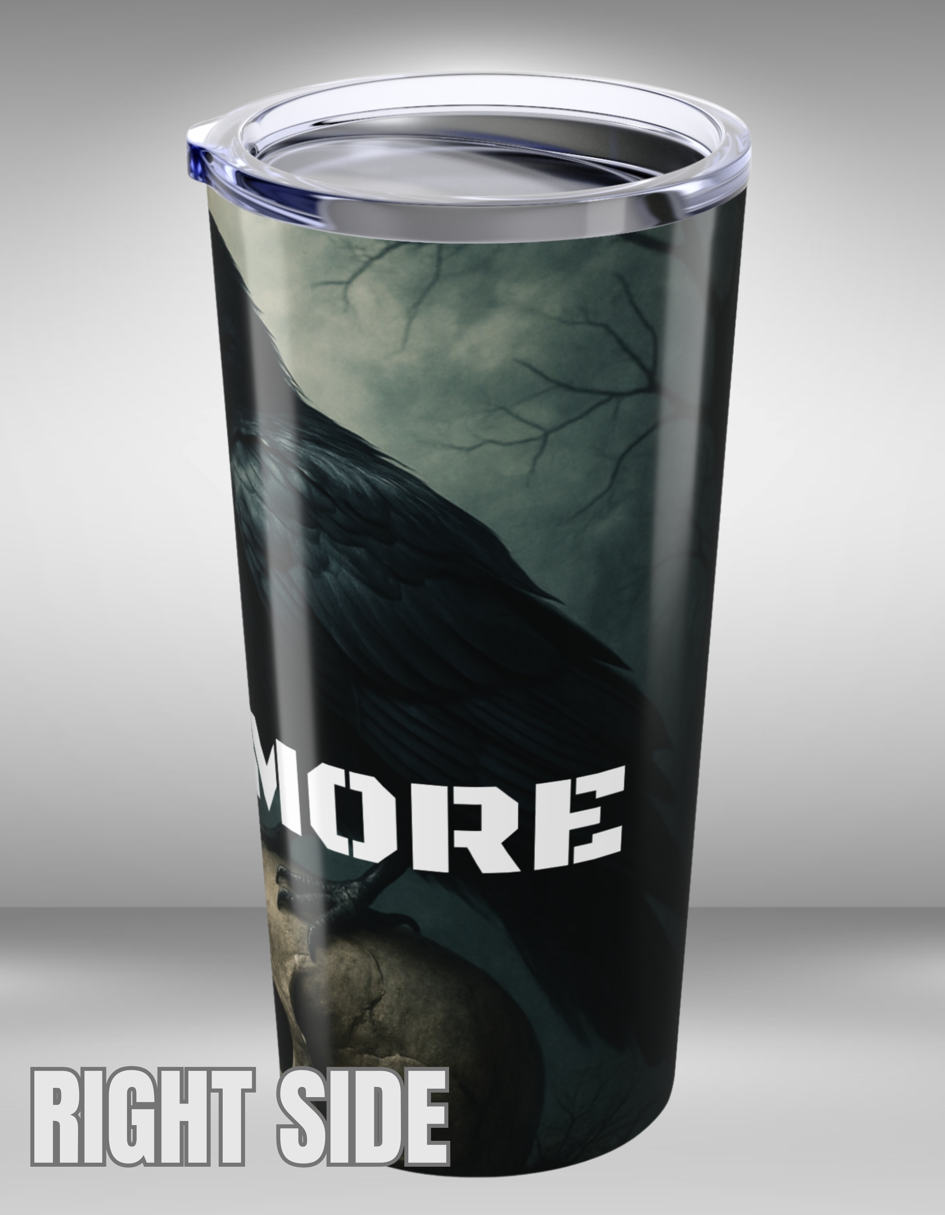 Gothic Raven Tumbler