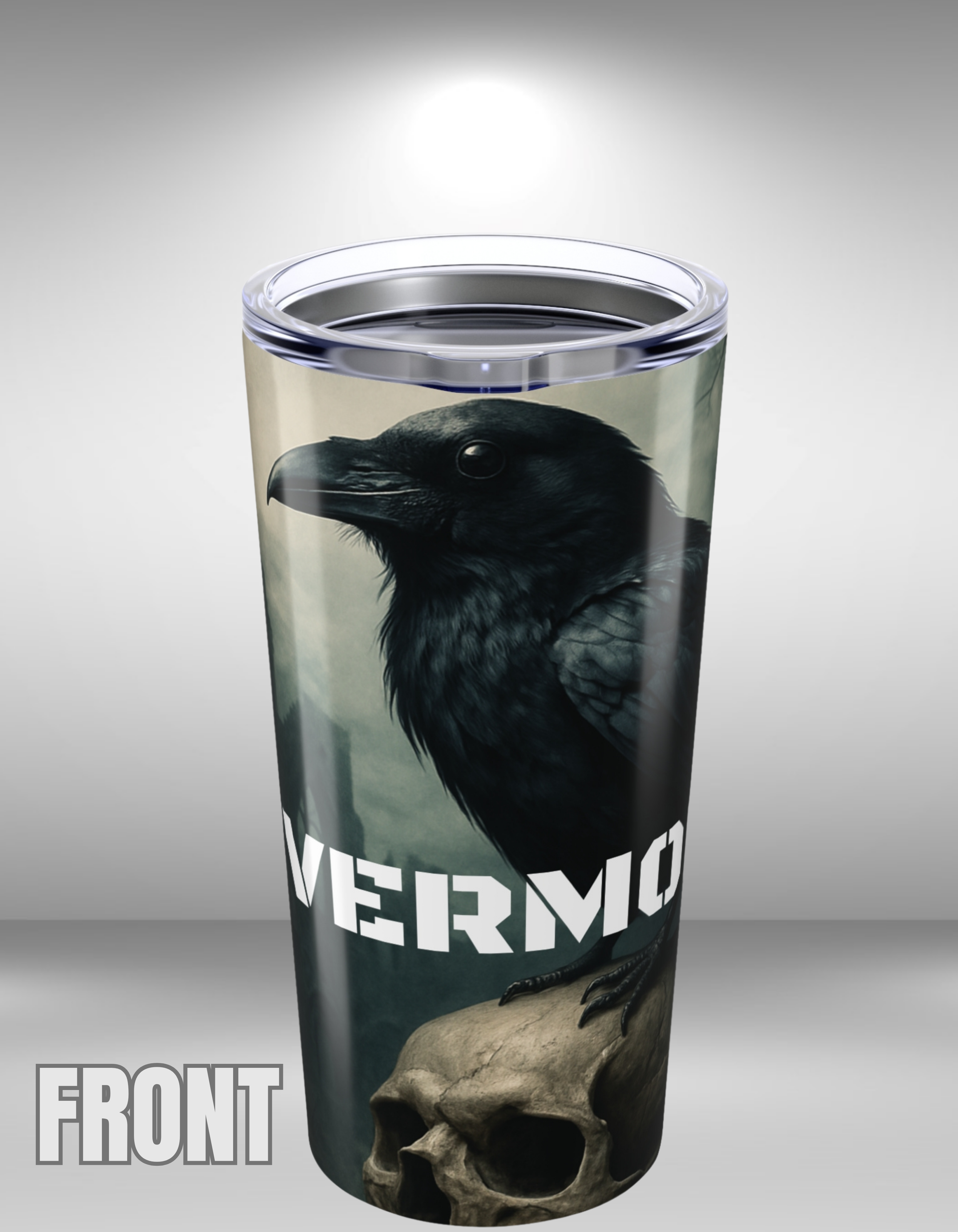 Gothic Raven Tumbler
