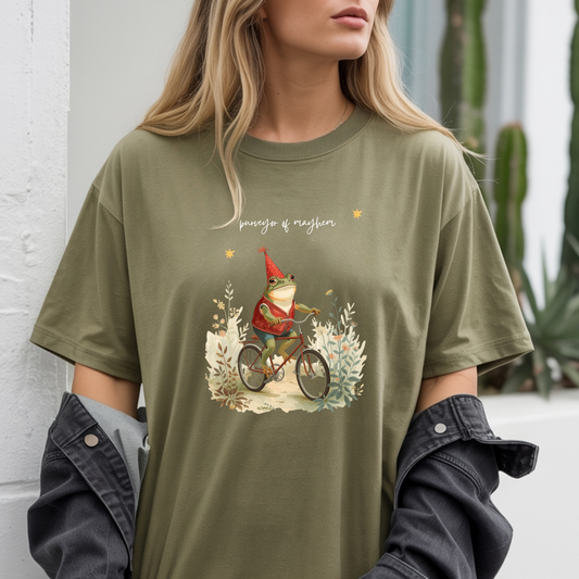 Comfort Colors 1717 Purveyor of Mayhem Frog Wizard Bike Tee