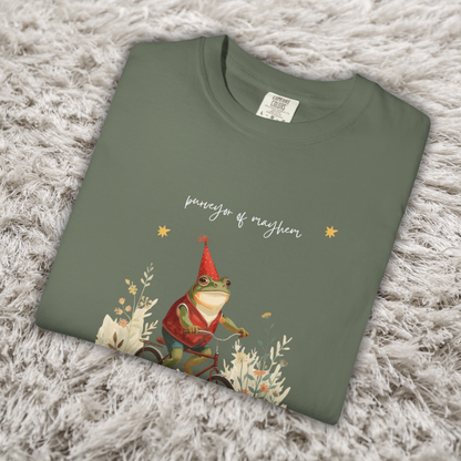 Comfort Colors 1717 Purveyor of Mayhem Frog Wizard Bike Tee