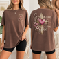 God Is Good All the Time T-Shirt – Christian Faith Tee with Cross & Heart Design, Inspirational Religious Shirt for Everyday Wear