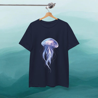Bioluminescent Jellyfish T-Shirt | Glow Ocean Tee | Vaporwave Aesthetic | Gildan 5000