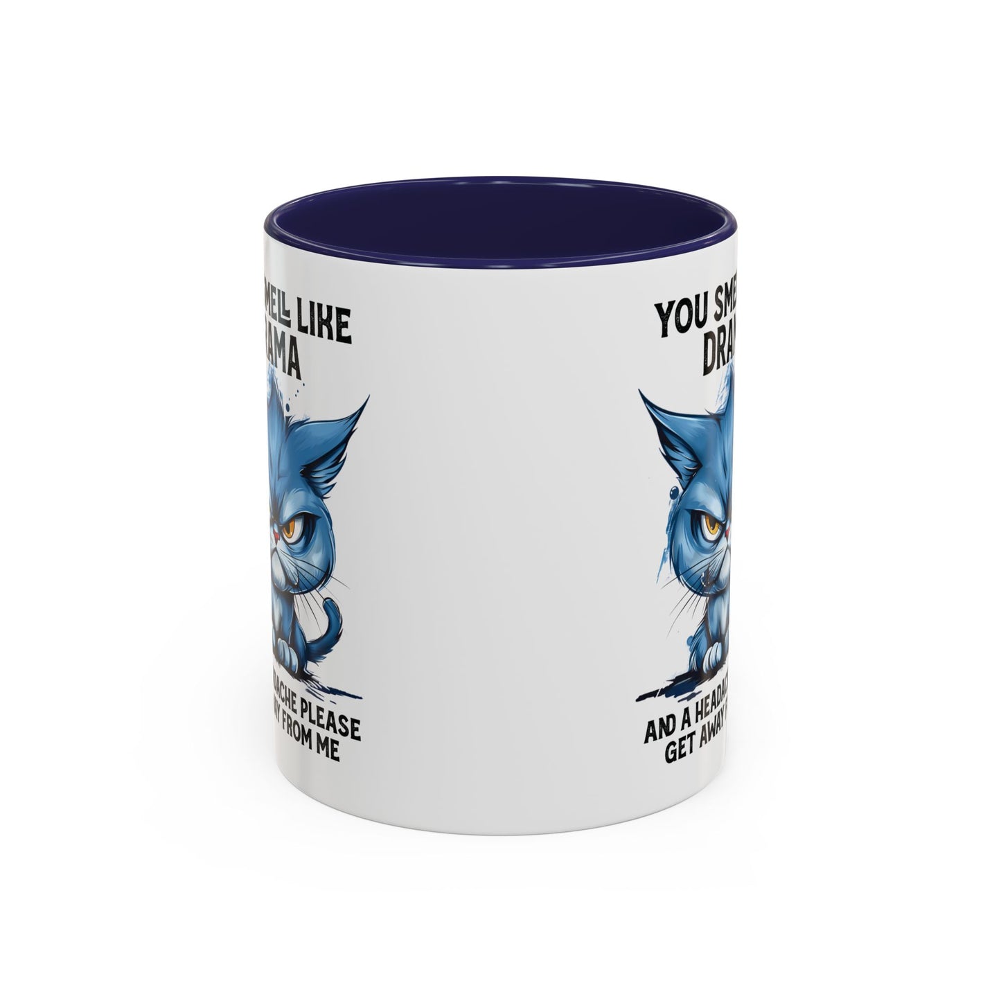 You Smell Like Drama Mug — Grumpy Cat Coffee Cup (11/15oz)