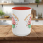 Cupcake Mug - "Small Joys, Big Smiles" Cute Kawaii Accent Coffee Mug/ Gift Mug (11/15oz)