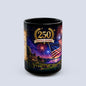 250th America’s Birthday Flag Mug — Patriotic Fireworks Coffee Cup