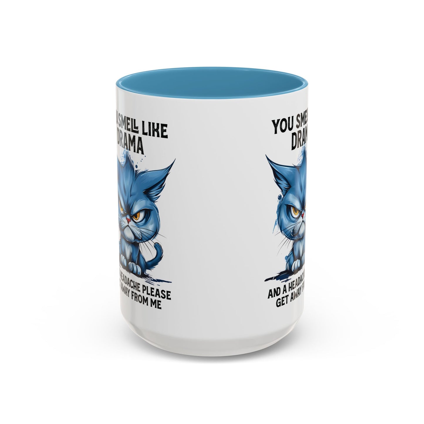 You Smell Like Drama Mug — Grumpy Cat Coffee Cup (11/15oz)