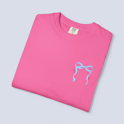 I Will Keep Walking By Faith Ribbon Graphic T-Shirt