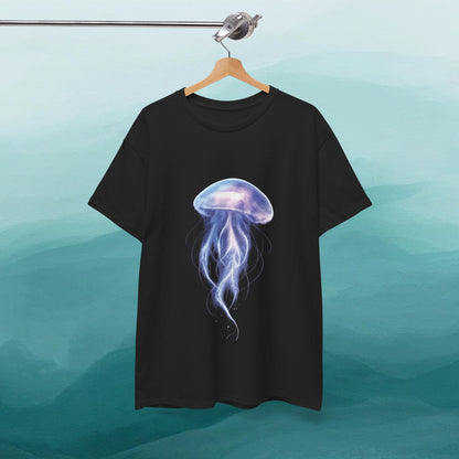Bioluminescent Jellyfish T-Shirt | Glow Ocean Tee | Vaporwave Aesthetic | Gildan 5000