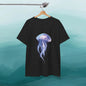 Bioluminescent Jellyfish T-Shirt | Glow Ocean Tee | Vaporwave Aesthetic | Gildan 5000