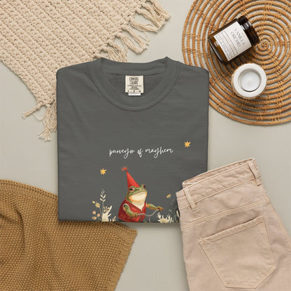 Comfort Colors 1717 Purveyor of Mayhem Frog Wizard Bike Tee