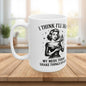 Vintage Sarcasm Ceramic Mug – Retro Humor Black & White Coffee Cup (11oz, 15oz)
