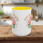 Cupcake Mug - "Small Joys, Big Smiles" Cute Kawaii Accent Coffee Mug/ Gift Mug (11/15oz)