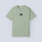 Embroidered Comfort Colors Cat T-Shirt — Cute Cat Patch Tee