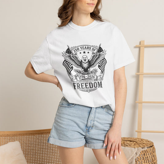 Ink Print Freedom 250th Anniversary Eagle T-Shirt