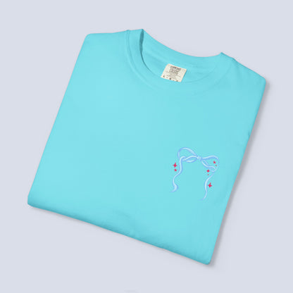 I Will Keep Walking By Faith Ribbon Graphic T-Shirt