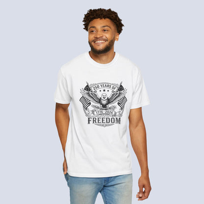 Ink Print Freedom 250th Anniversary Eagle T-Shirt