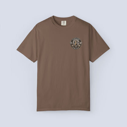 Jesus Saves Bro I Just Change Parts Shirt | Christian Mechanic Shirt | Blue Collar Faith Tee | Comfort Colors 1717 Graphic Tee