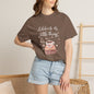 Celebrate the Little Things T-Shirt | Cozy Coffee & Books Graphic Tee | Inspirational Quote Shirt | Gildan 5000