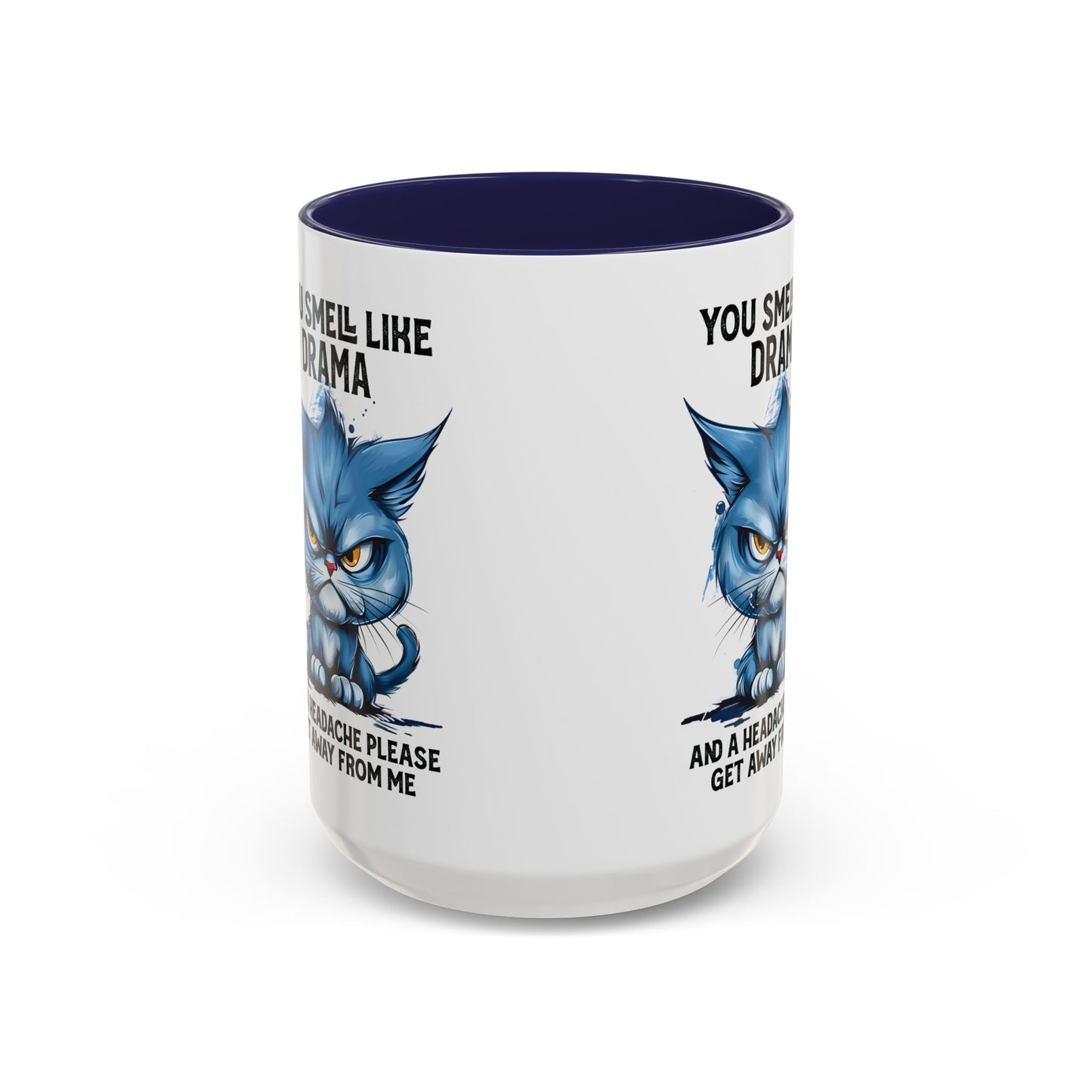 You Smell Like Drama Mug — Grumpy Cat Coffee Cup (11/15oz)