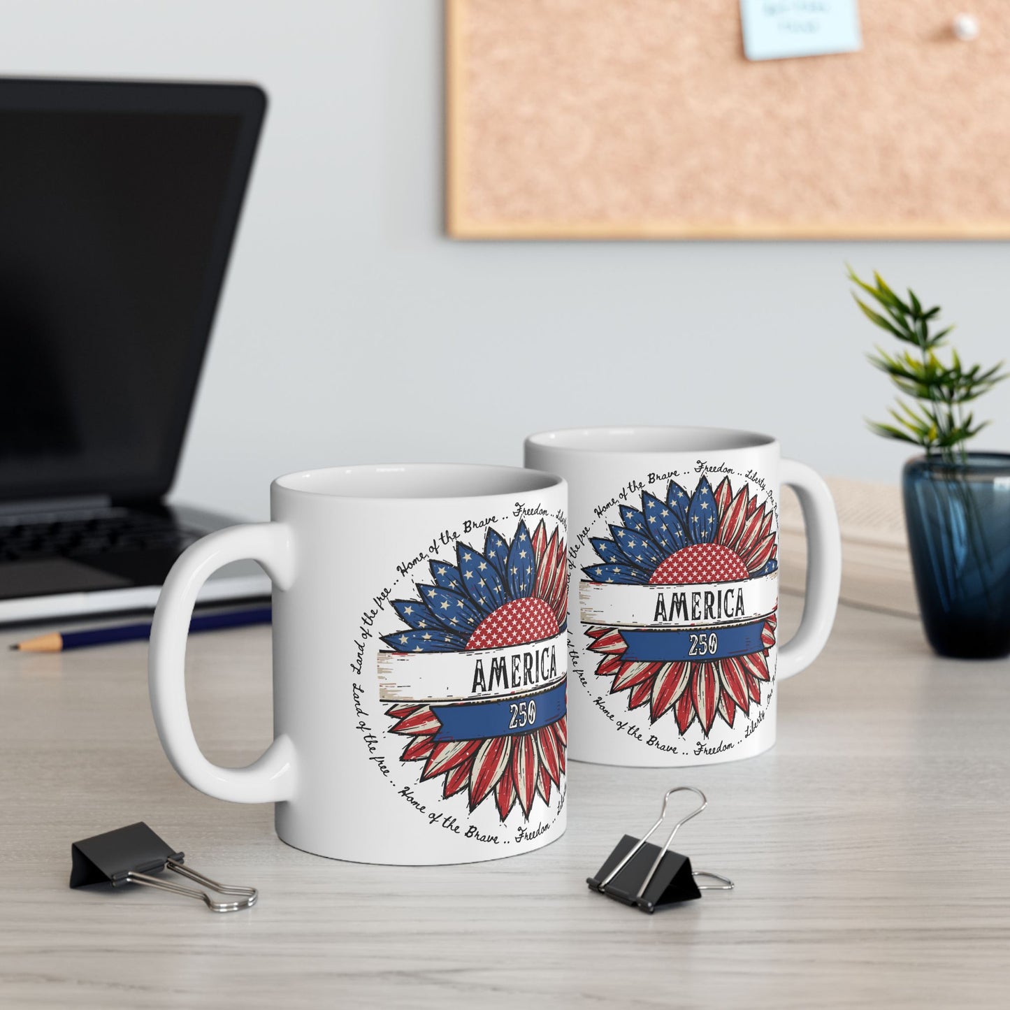 America 250 Ceramic Mug, (11oz, 15oz)