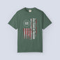 "250 Years of Freedom 1776–2026" Distressed American Flag Patriotic Tee