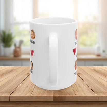 Personalized Photo Mug for Mom — Custom Kids’ Names & Photos (11oz/15oz)