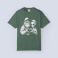 Alien & Sasquatch Heart Tee — Funny UFO Bigfoot Graphic T-Shirt