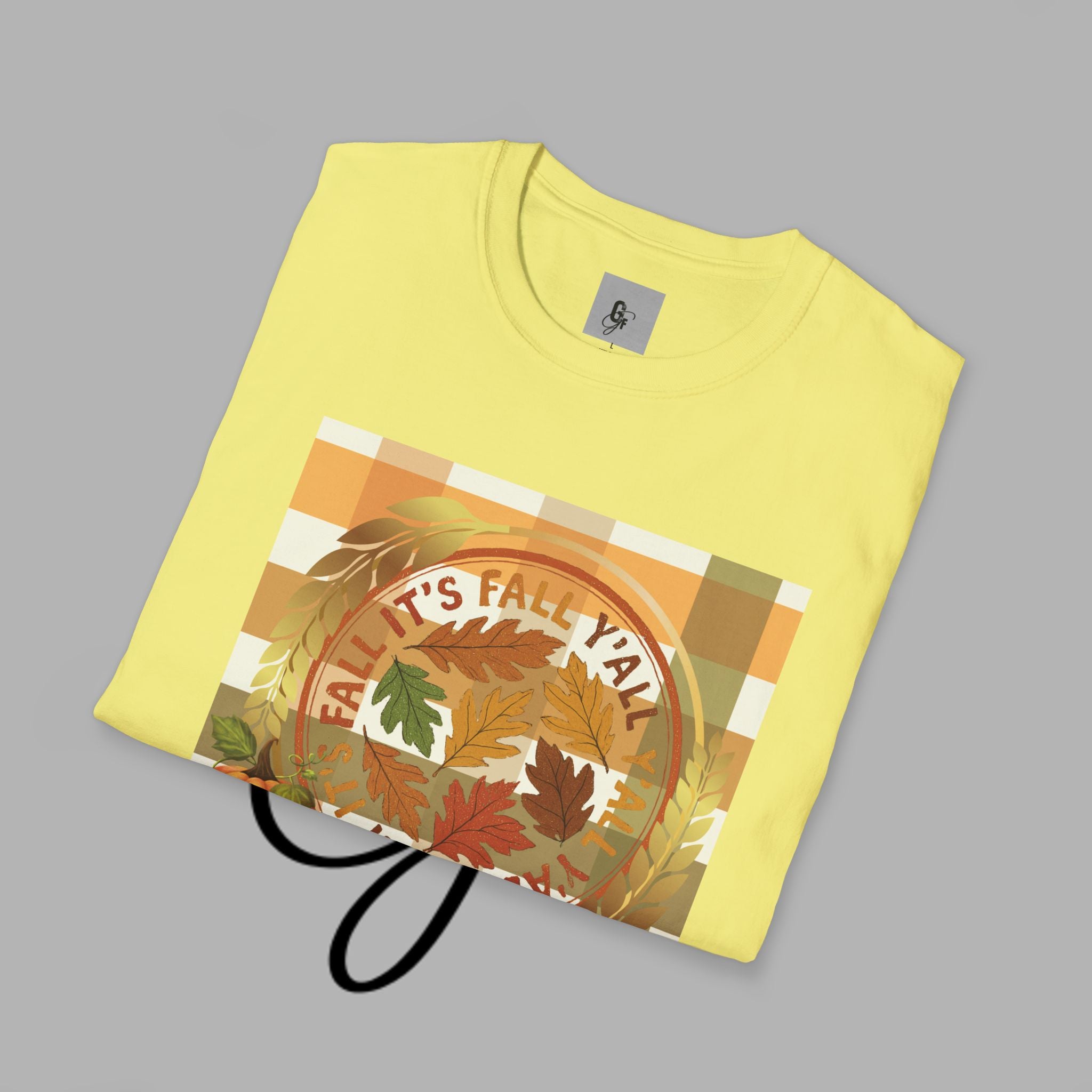 🍂 “It’s Fall Y’all” Tee, Autumn Vibes T-Shirt, Fall-Themed Tee, Unisex Casual Tee, Pumpkin Shirt, Thanksgiving Apparel, Cozy Fall Outfit