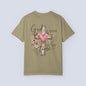 God Is Good All the Time T-Shirt – Christian Faith Tee with Cross & Heart Design, Inspirational Religious Shirt for Everyday Wear