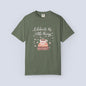 Celebrate the Little Things T-Shirt | Cozy Coffee & Books Graphic Tee | Inspirational Quote Shirt | Gildan 5000