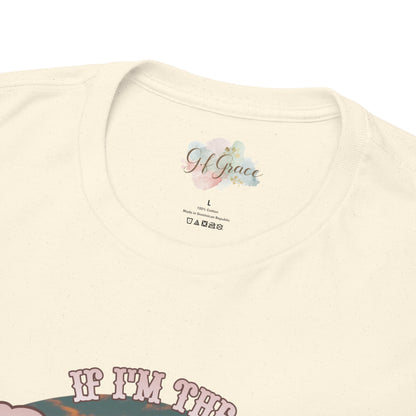 Cow Skull Graphic Tee  “If I’m the Problem, Then You’re the Reason” Sizes S-5XL